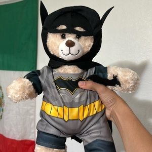batman build a bear plush with cotton candy scent inside